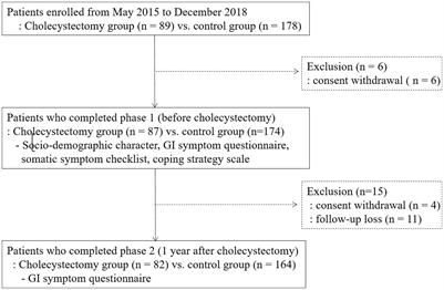 Development of functional gastrointestinal disorder symptoms following laparoscopic cholecystectomy: a prospective cohort study